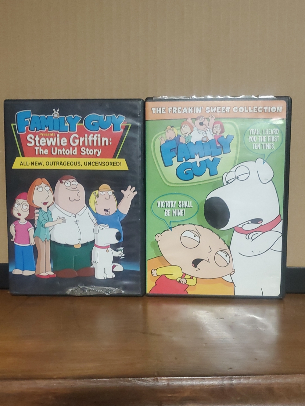 Family Guy DvD Cover Artwork
